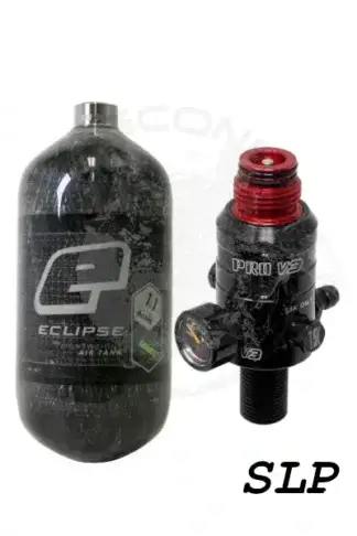 E.LITE Armotech Luftflasche 300 bar, 1,1 Liter Composite + Ninja PRO V3 SLP Regulator