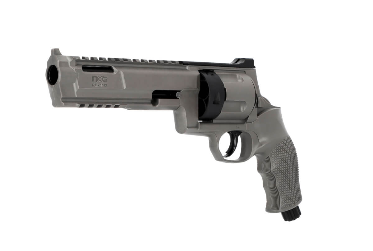 Umarex NXG PS110 Revolver (16 Joule) - Farbe: tungston grau