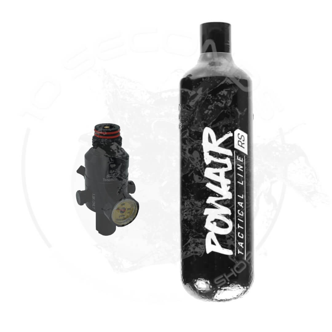 Set: Planet Eclipse EMF200 | Schulterstütze | Export Kit | 300 bar Stahlflasche inkl. Reg - Farbe: earth/schwarz – Bild 11